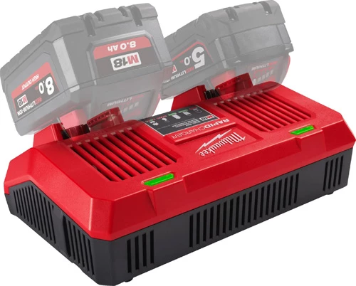 Dubbel snabbladdare 18V M18 DFC