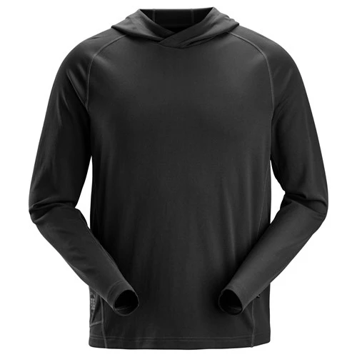 Snickers 2456 Huvtröja Stay Fresh i den svarta färgen 0400 Black.