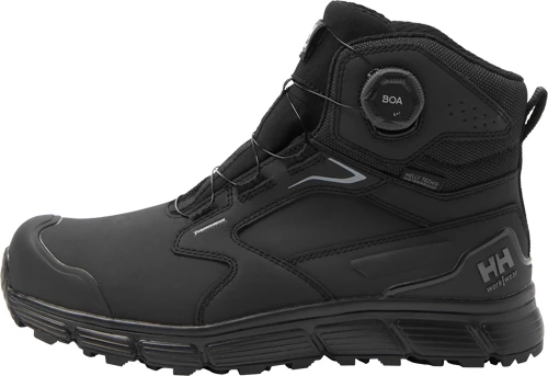Helly Hansen 78453 Kensington MXR Winter MID BOA S7S HT Skyddskänga i färgen 990 Black från sidan.