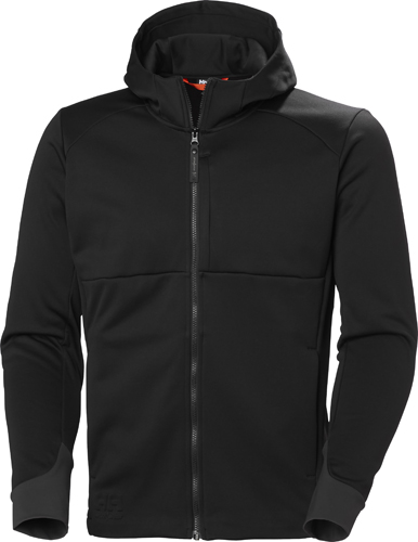 Helly Hansen 79232 Tech Midlayer Zip Hoodie i färgen 990 Black.