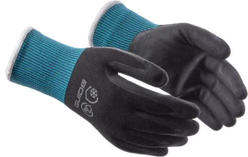 Vinterhandske Guide 9500W med handflatedoppning i nitril.