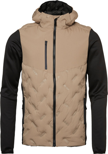 Matterhorn 1001606 Scott Hybridjacka Herr i beige med svarta ärmar.