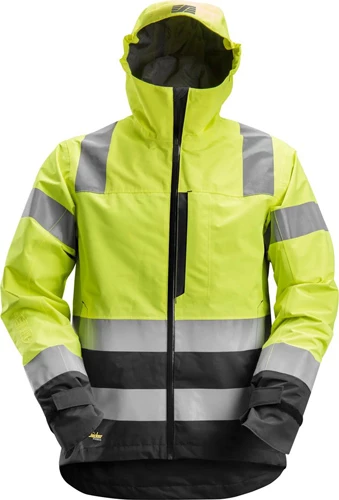 Snickers AllroundWork 1330 Skaljacka Varsel i gult och svart.