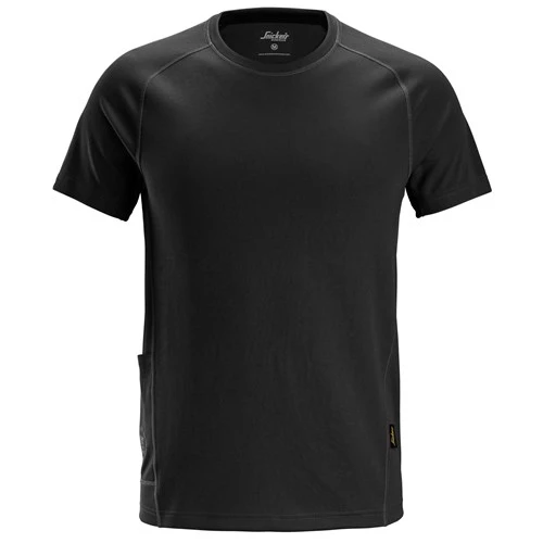 Snickers Stay Fresh T-shirt 2556 i färgen Black - 0400.