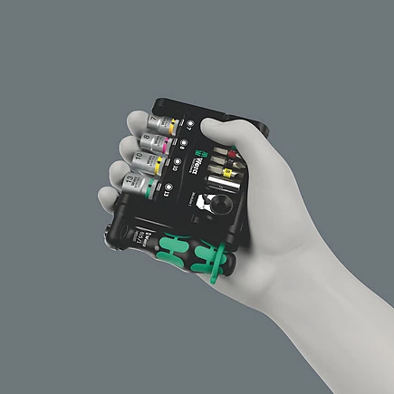 Bits- och hylssats Tool-Check Modular