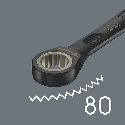 U-ringspärrnyckelsats Joker Serie 6000 Black Edition