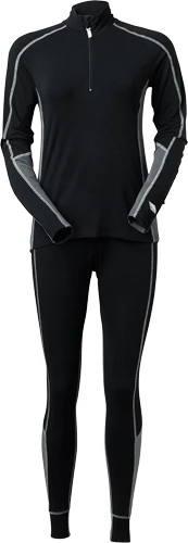 South West 1000100 Whitney Underställ Dam i svart med ljusare detaljer.