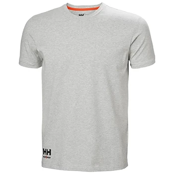 Helly Hansen Kortärmad tröja EVO T-shirt i den grå färgen 932 Gery Melange.