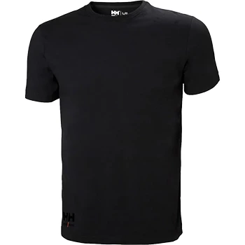Helly Hansen Kortärmad tröja EVO T-shirt i den svarta färgen 991 Black