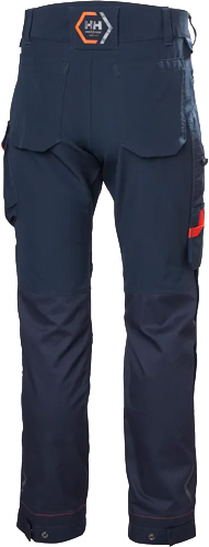 Helly Hansen 77556 Chelsea Evo BRZ HH Connect Byxa i marinblå visad bakifrån.