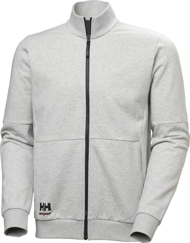Helly Hansen Evo Zip Sweatshirt i färgen 932 Grey Melange.