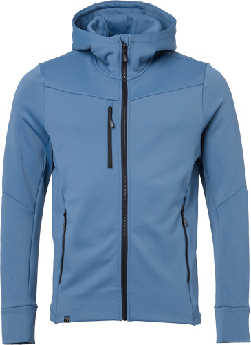 South West Trevon Powerfleece i den blå färgen petrol blue.