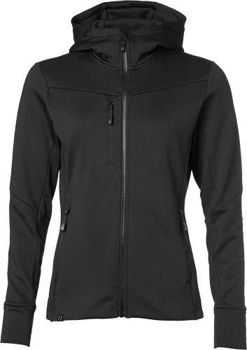 South West Trace Powerfleece Dam i svart.