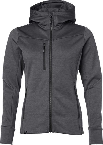 South West Trace Powerfleece Dam i den grå färgen graphite.