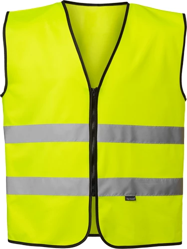 Top Swede 1000837 Varselväst i gul färg med reflex.