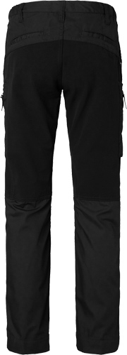 Top Swede Servicebyxor Dam i svart bakifrån.