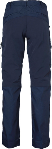 Top Swede Servicebyxor Dam i marinblå bakifrån.