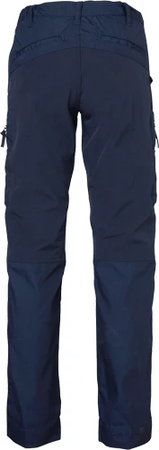 Top Swede Servicebyxor Dam i marinblå bakifrån.