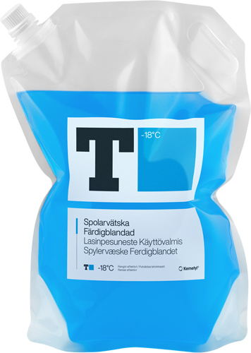 Spolarvätska färdigblandad T-Blå