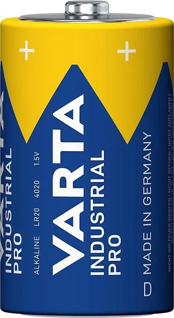 Varta Alkaliskt D-Batteri Industrial Pro LR20.