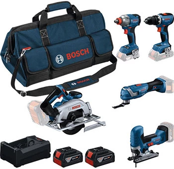 Bosch Verktygspaket 18V GSR/GDX/GKS/GOP/GST Kombokit Professional.