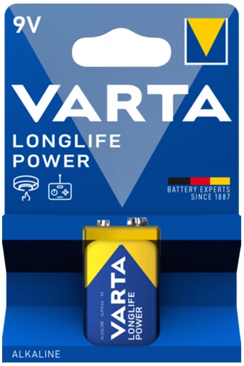 Alkaliskt 9V-Batteri Longlife Power 6LP3146 i 1-pack.