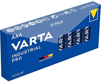 Alkaliskt AAA-Batteri Industrial Pro LR03 i 10-pack.