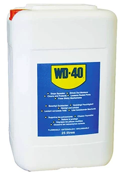 Smörjspray WD-40 i 25-liters dunk.