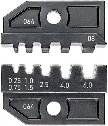Crimpinsats för isolerade och oisolerade ändhylsor - 97 49 08