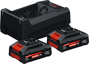 Startpaket 18V 2x EXBA18V-40 Expert + GAL 12V/18V-80 Professional