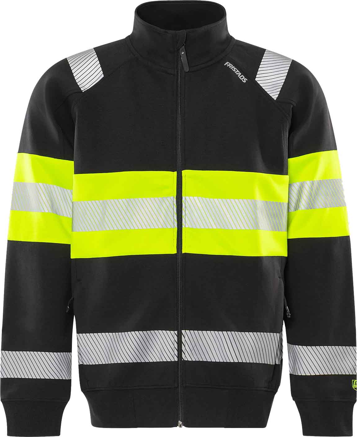 Sweatshirt med dragkedja Varsel Green - 7531