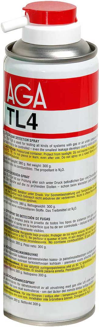 AGA Läcksökningsspray TL4.