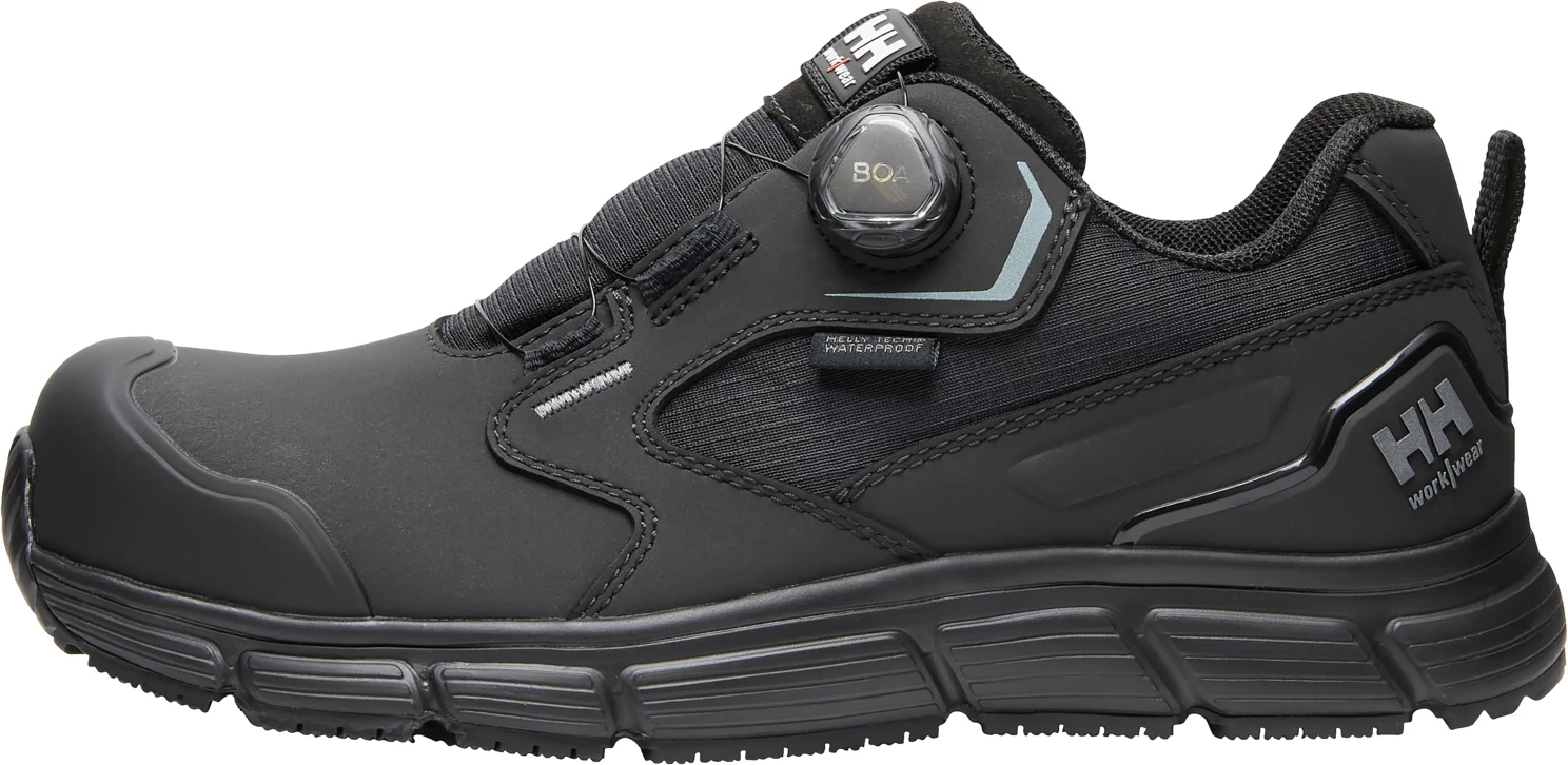 Skyddssko Kensington MXR Low BOA S7S från Helly Hansen i färgen svart.