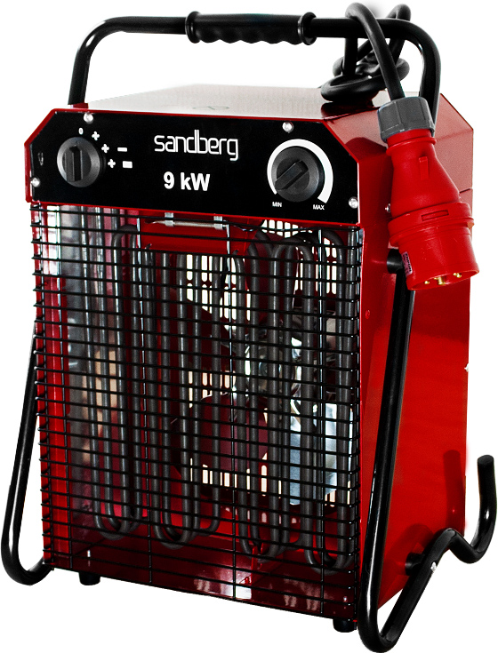 Byggvärmefläkt 9 kW Sandberg