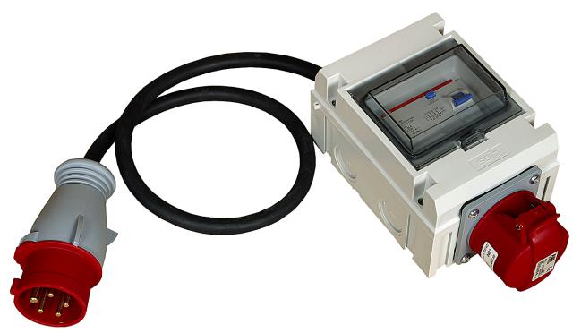 Grenuttag med jordfelsbrytare Grenuttag med jordfelsbrytare